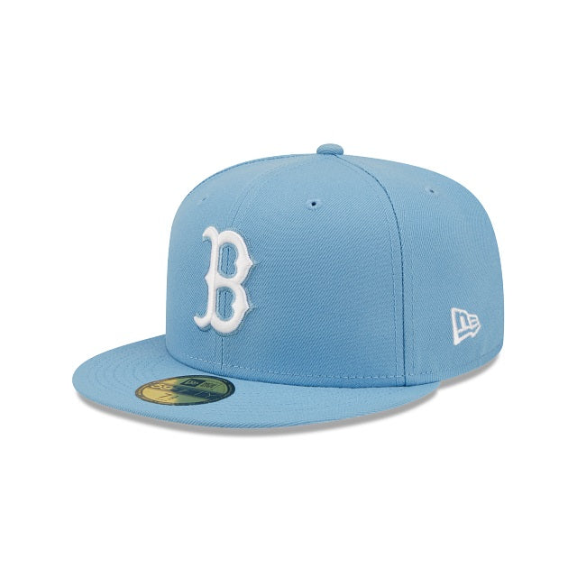 59Fifty Boston Red Sox MLB Basic Sky Blue - Grey UV