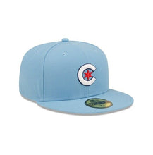 Load image into Gallery viewer, 59Fifty Chicago Cubs City Connect ALT 1 Sky Blue - Black UV
