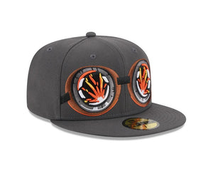 59Fifty On Field MiLB Theme Night Lehigh Valley "Steel Workers" (Iron Pigs) Graphite/Black  - Grey UV