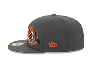 59Fifty On Field MiLB Theme Night Lehigh Valley "Steel Workers" (Iron Pigs) Graphite/Black  - Grey UV