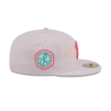 Load image into Gallery viewer, 59Fifty LMB x NEWERAMX Sultanes de Monterrey Wordmark Pink - Coral UV
