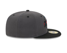 Load image into Gallery viewer, 59Fifty On Field MiLB Theme Night Lehigh Valley &quot;Traffic&quot; (Iron Pigs) Graphite/Black  - Grey UV

