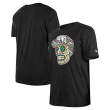 Load image into Gallery viewer, Chicago White Sox New Era Sugar Skull T-Shirt - Black
