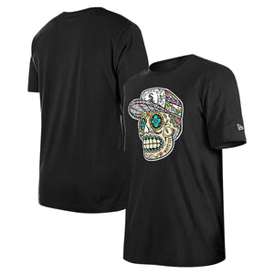 Chicago White Sox New Era Sugar Skull T-Shirt - Black