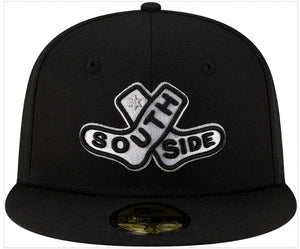 59Fifty Chicago White Sox 2025 City Connect Batting Practice Black - Gray UV