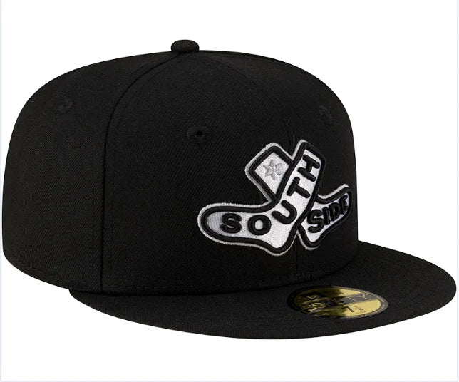 59Fifty Chicago White Sox 2025 City Connect Batting Practice Black - Gray UV