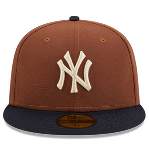 59Fifty New York Yankees Harvest 2009 Inaugural Season 2T Brown/Navy - Gray UV