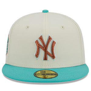 59Fifty New York Yankees City Icon 2-Tone White/Teal - Gray UV