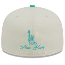 Load image into Gallery viewer, 59Fifty New York Yankees City Icon 2-Tone White/Teal - Gray UV
