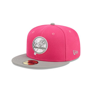 59Fifty Ney York Yankees 2-Tone Color Pack Pink/Grey - Grey UV