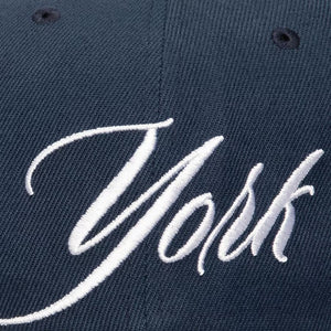 Just Don x MLB New York Yankees Lux Script Snapback Hat - Nay/Satin Green UV