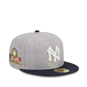 59Fifty New York Yankees Dynasty Heather/Navy- Grey UV