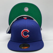 Load image into Gallery viewer, 59Fifty Chicago Cubs 1990 ASG Royal/Green UV
