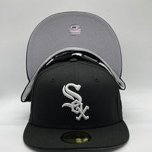 Load image into Gallery viewer, 59Fifty Chicago White Sox 2005 WS Champions Black/Grey UV
