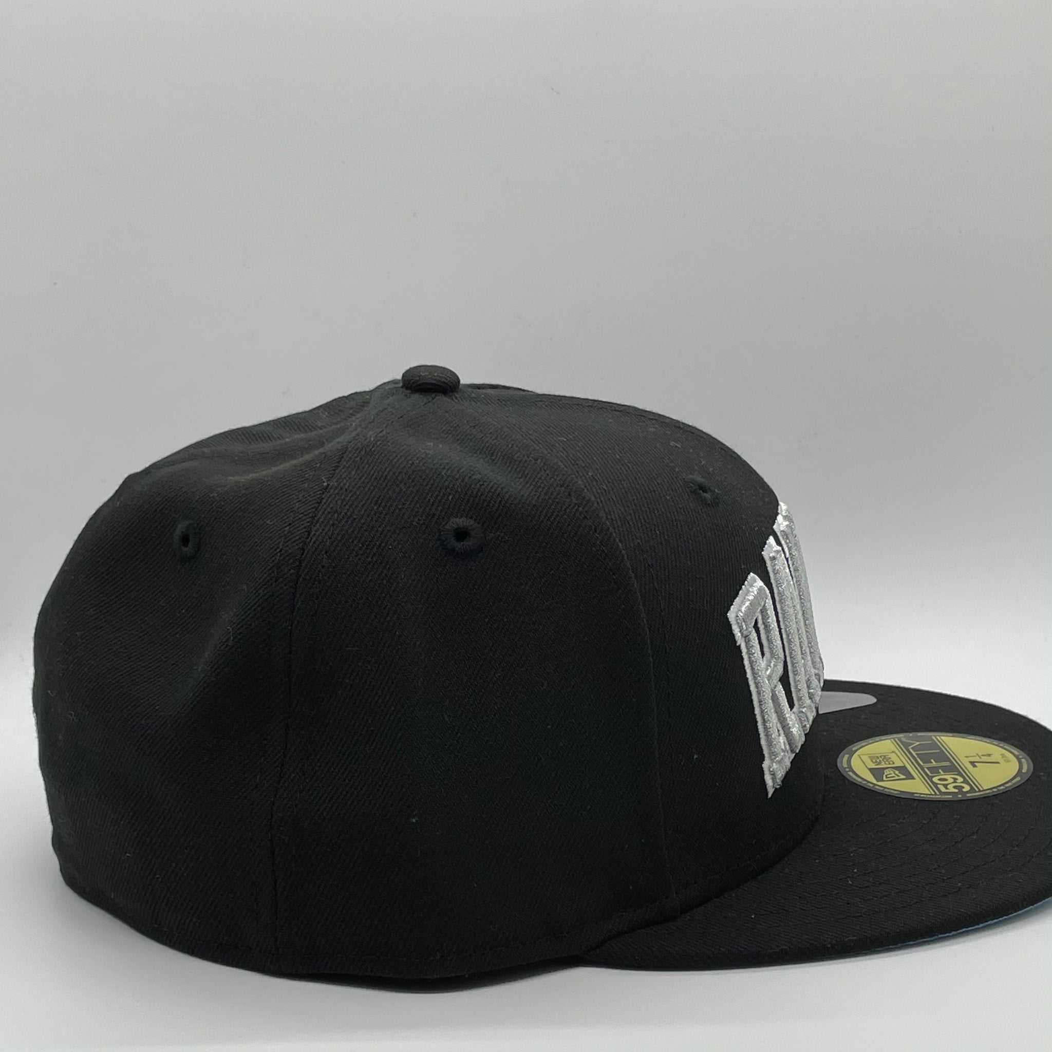 Las Vegas Raiders Snapback New Era 9FIFTY Block Out Black Hat Cap