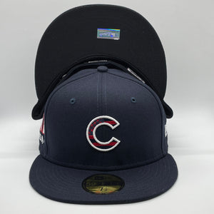 59Fifty Onfield Chicago Cubs 4th of July 2021 Navy/Black UV