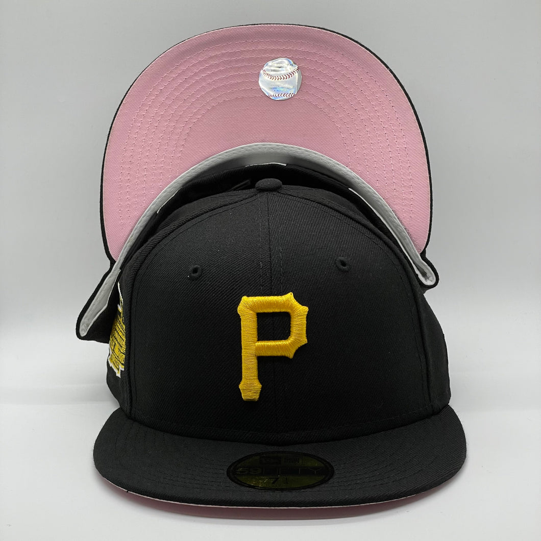 59Fifty Pittsburgh Pirates 1960 World Series Black/Pink UV