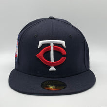 Load image into Gallery viewer, 59Fifty Minnesota Twins 1985 All Star Game Navy - Icy Blue UV
