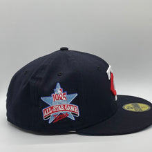 Load image into Gallery viewer, 59Fifty Minnesota Twins 1985 All Star Game Navy - Icy Blue UV
