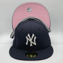 Load image into Gallery viewer, 59Fifty New York Yankees 1999 World Series Navy - Pink UV
