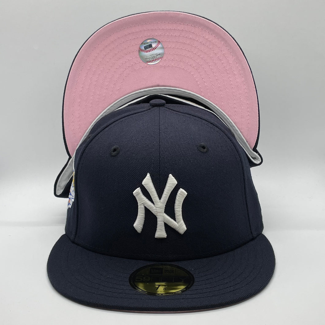 59Fifty New York Yankees 1999 World Series Navy - Pink UV