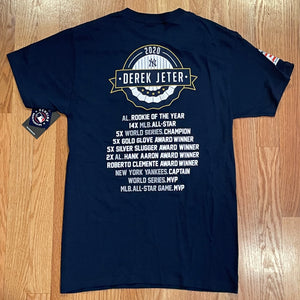 New Era New York Yankees Jeter HOF "Captain" T-Shirt - Navy