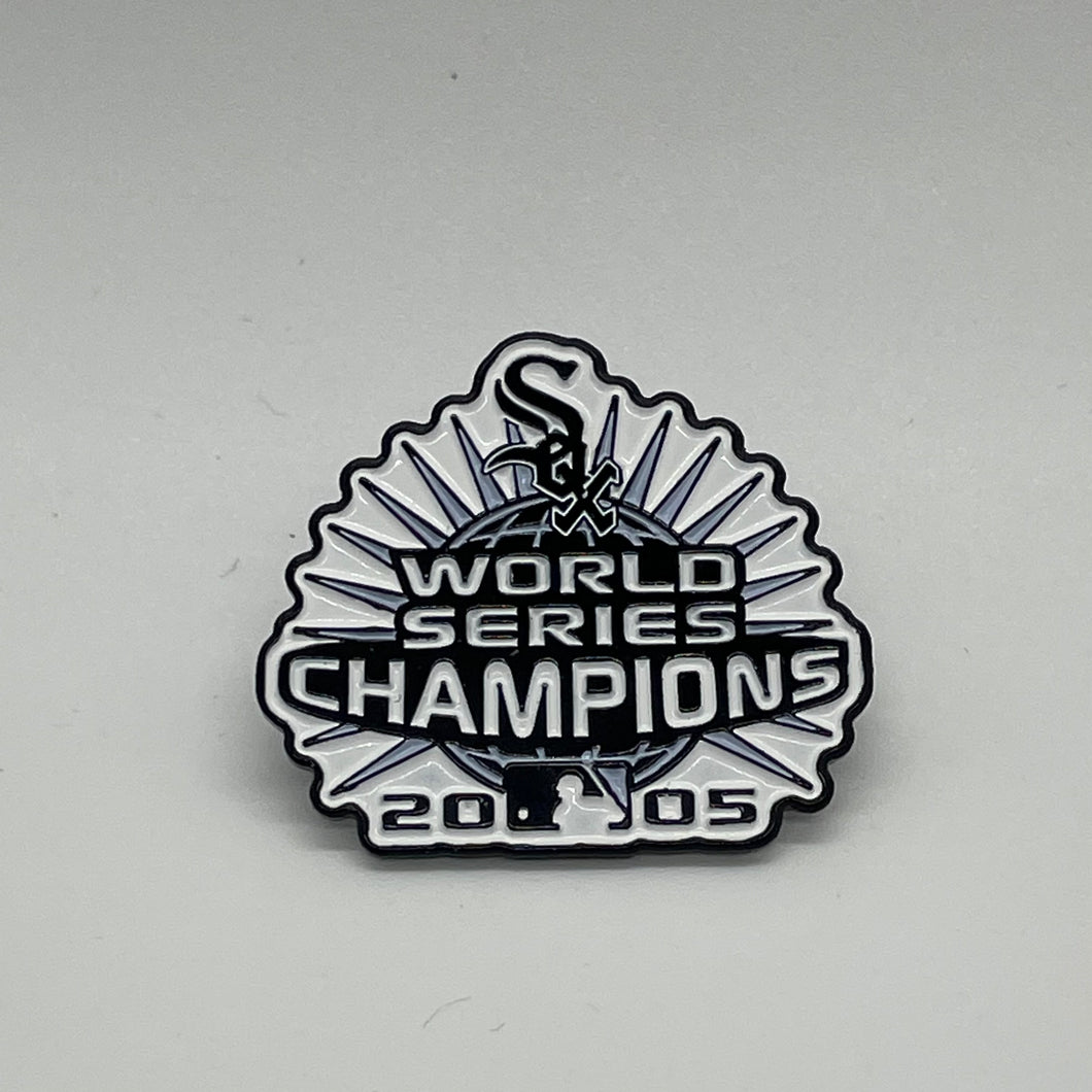 Chicago White Sox 2005 World Series Champions Hard Enamel Pin - 1.25in