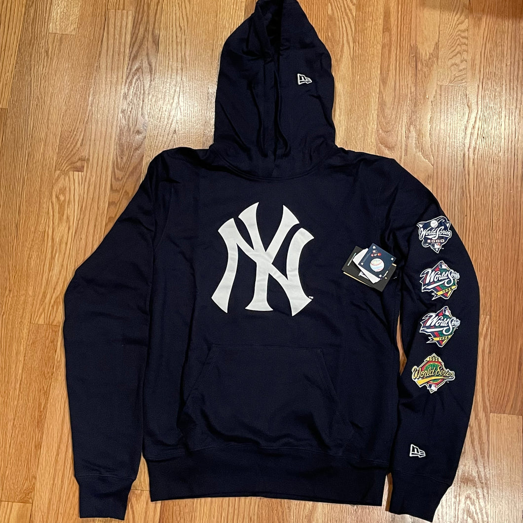 New Era QT '21 New York Yankees World Champions Hoodie - Navy