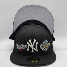 Load image into Gallery viewer, 59Fifty New York Yankees 1996 World Series Champions - Grey UV
