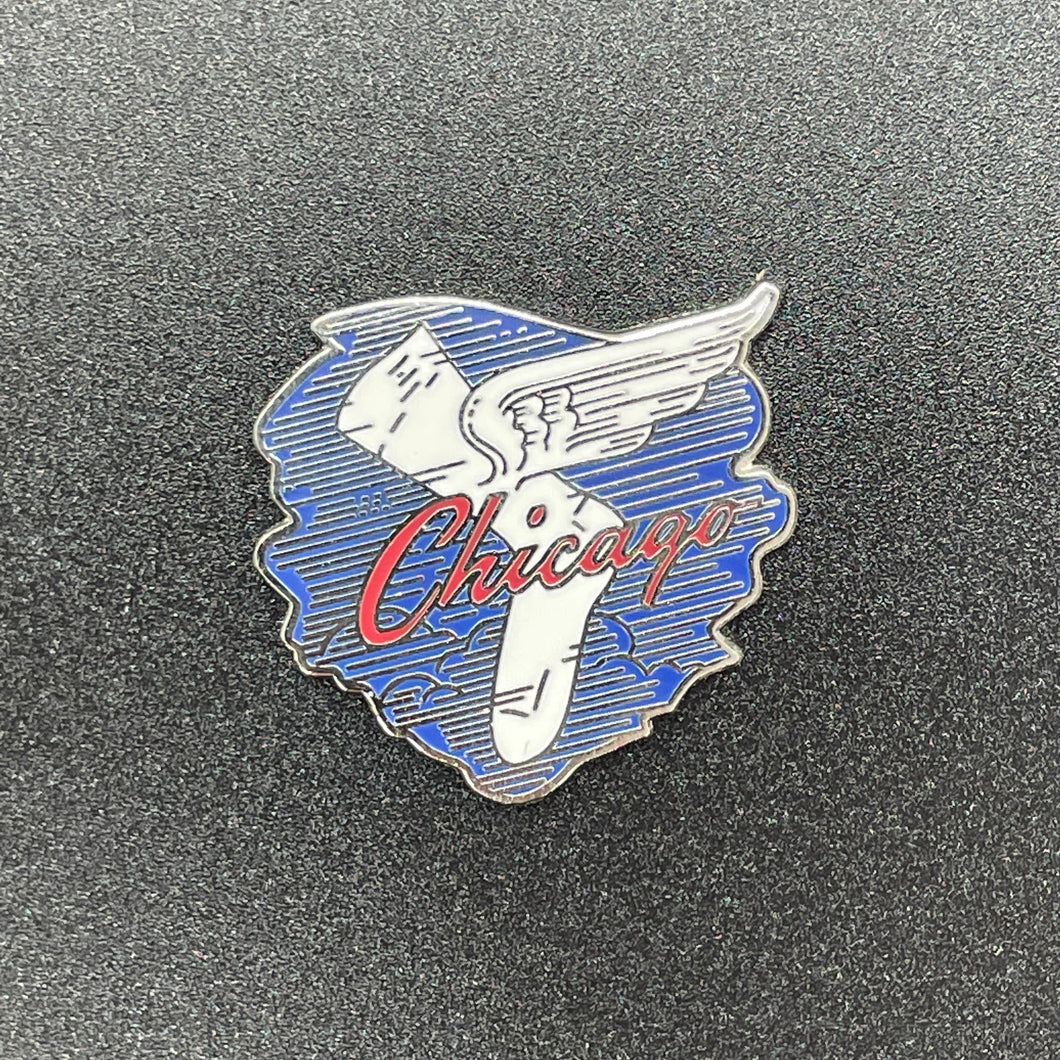 Chicago White Sox Wings Hard Enamel Pin - 1.25in