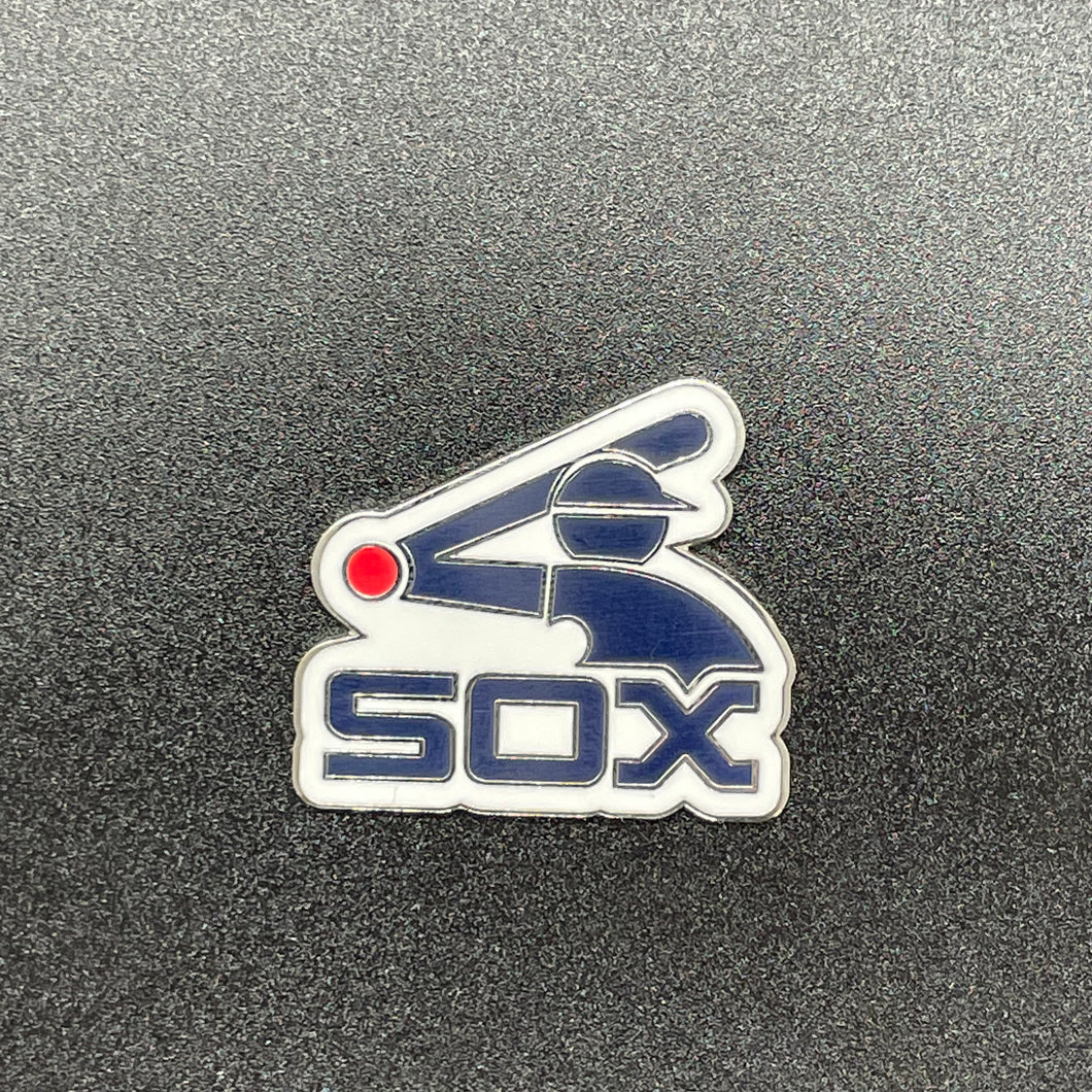Chicago White Sox Batterman Hard Enamel Pin - 1.25in