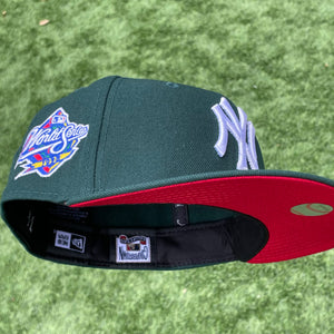59Fifty New York Yankees 1998 World Series Green - Red UV