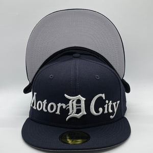59Fifty Detroit Tigers "Motor City" City Nickname Navy - Grey UV