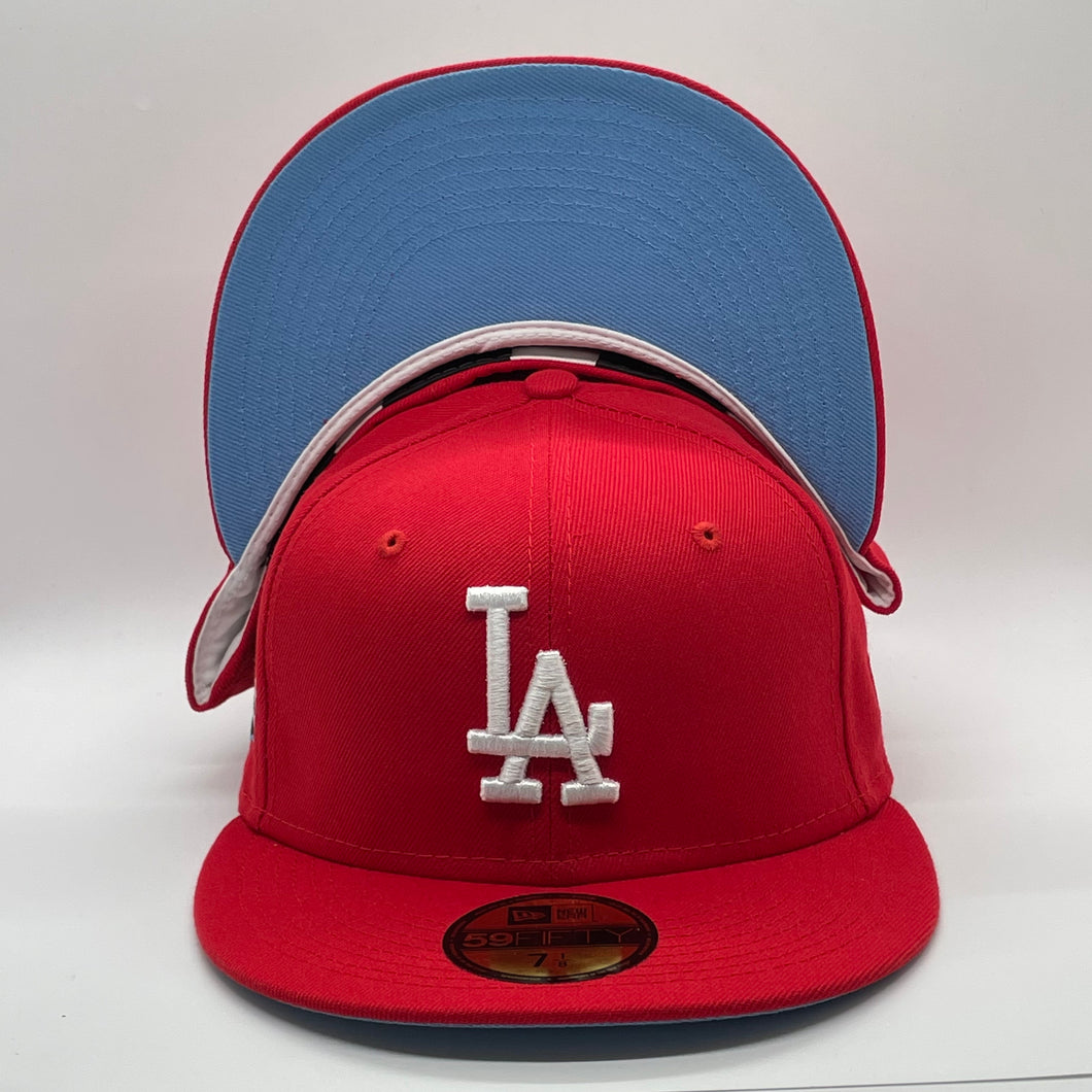 59Fifty Los Angeles Dodgers 2020 World Series Red - Icy Uv