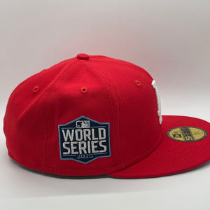 59Fifty Los Angeles Dodgers 2020 World Series Red - Icy Uv