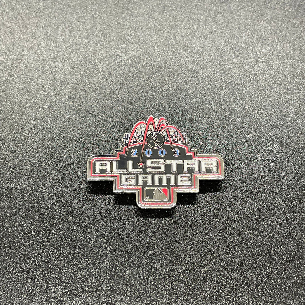 2003 All Star Game Patch White Sox Hard Enamel Pin - 1.25in