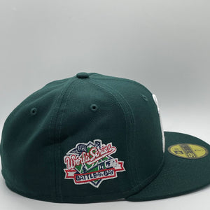 59Fifty Oakland A's 1989 Battle of the Bay WS Green - Icy Blue UV