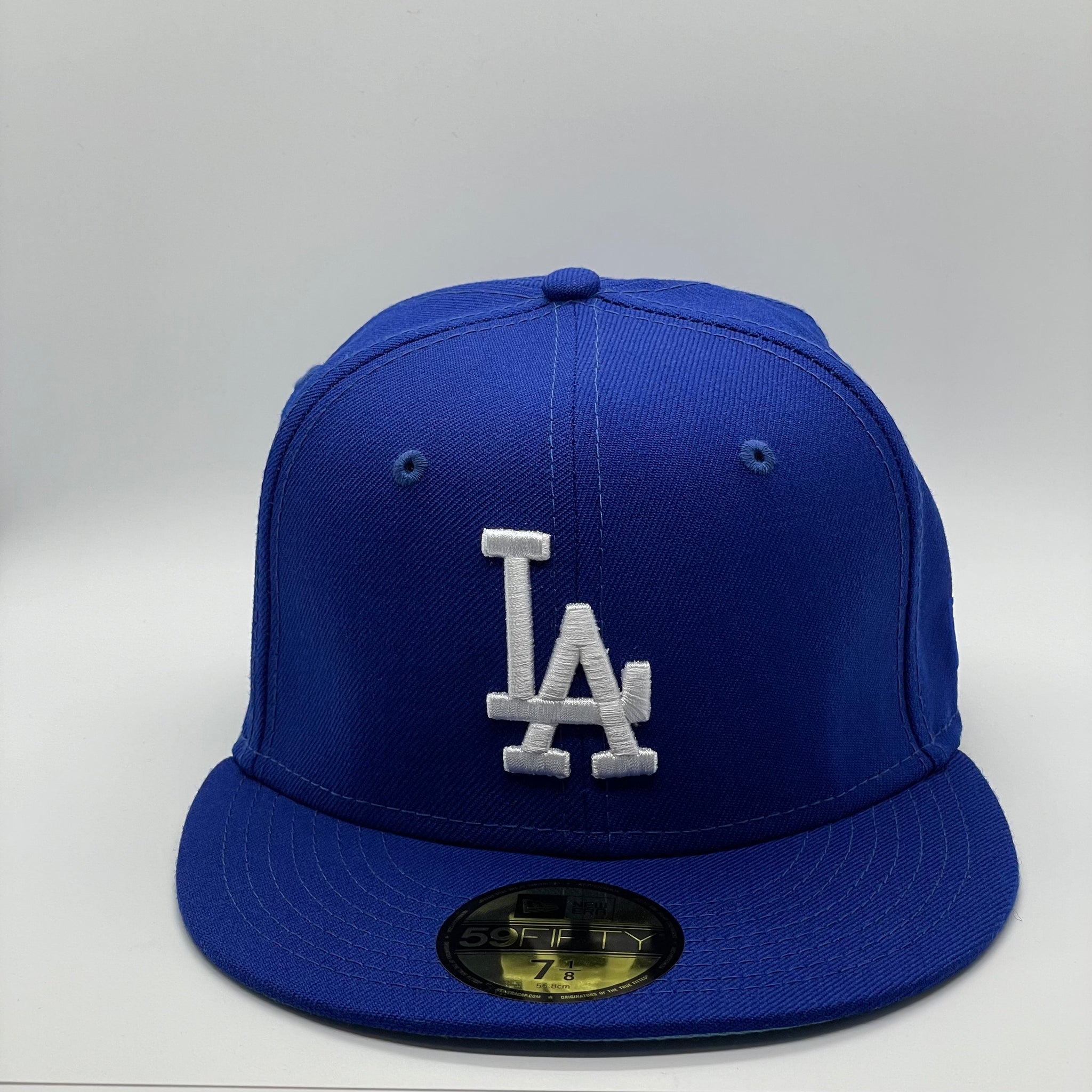Los Angeles Dodgers Fitted New Era 59Fifty Royal Cap Hat Red UV