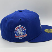 Load image into Gallery viewer, 59Fifty Los Angeles Dodgers 60th Anniversary Royal - Icy UV
