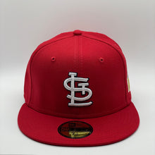 Load image into Gallery viewer, 59Fifty St. Louis Cardinals 1967 World Series Red - Green UV
