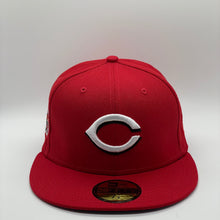 Load image into Gallery viewer, 59Fifty Cincinnati Reds 150th Anniversary Red - Icy Blue UV
