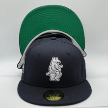 Load image into Gallery viewer, 59Fifty Chicago Cubs 1908 World Series Navy - Green UV
