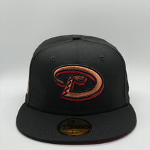 Load image into Gallery viewer, 59Fifty Arizona Diamondbacks 1998 Inaugural Season Black - Red UV
