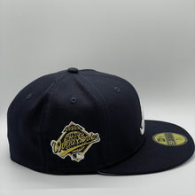 Load image into Gallery viewer, 59Fifty Atlanta Braves Patch Up 1995 World Series Navy - Grey UV
