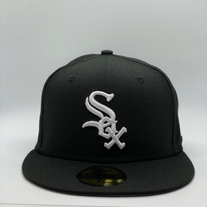 59Fifty White Sox Patch Up 2005 World Series Black - Grey UV