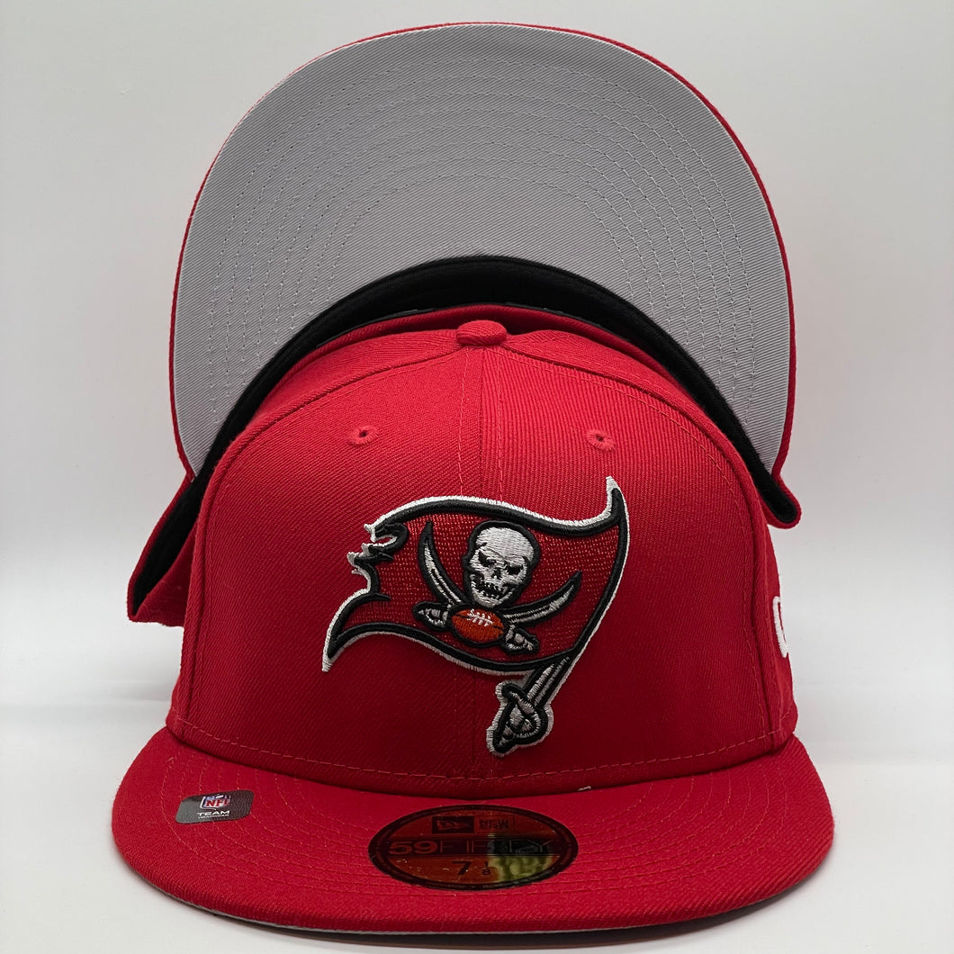 59Fifty Tampa Bay Buccaneers Patch Up Super Bowl XXXVII Red - Grey UV