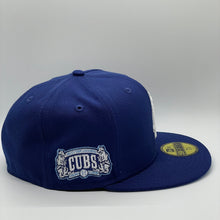 Load image into Gallery viewer, 59Fifty Chicago Cubs 1914 West Side Grounds Dark Royal - Icy Blue UV
