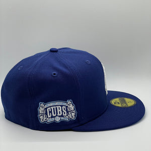 59Fifty Chicago Cubs 1914 West Side Grounds Dark Royal - Icy Blue UV
