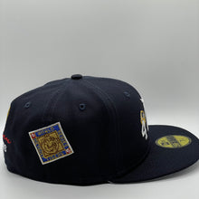 Load image into Gallery viewer, 59Fifty Detroit Tigers &quot;Count the Rings&quot; 4x World Champions Navy - Grey UV

