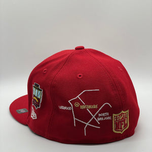 59Fifty San Francisco 49ers City Transit Collection Red - Grey UV
